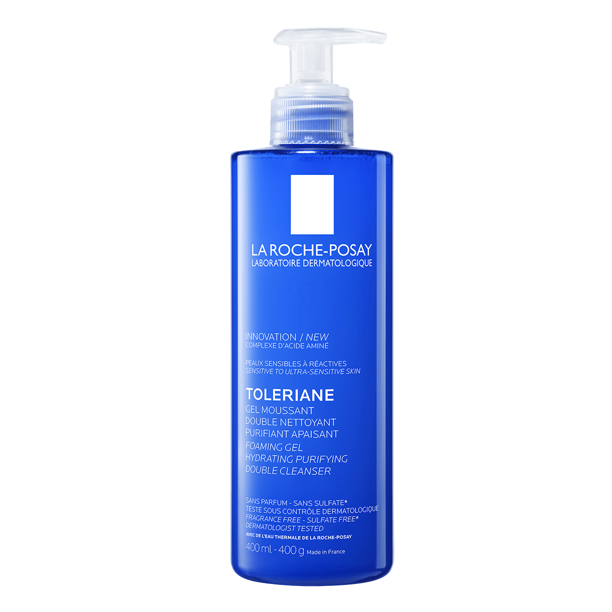 TOLERIANEGEL MOUSSANT DOUBLE NETTOYANT HYDRATANT ET PURIFIANT